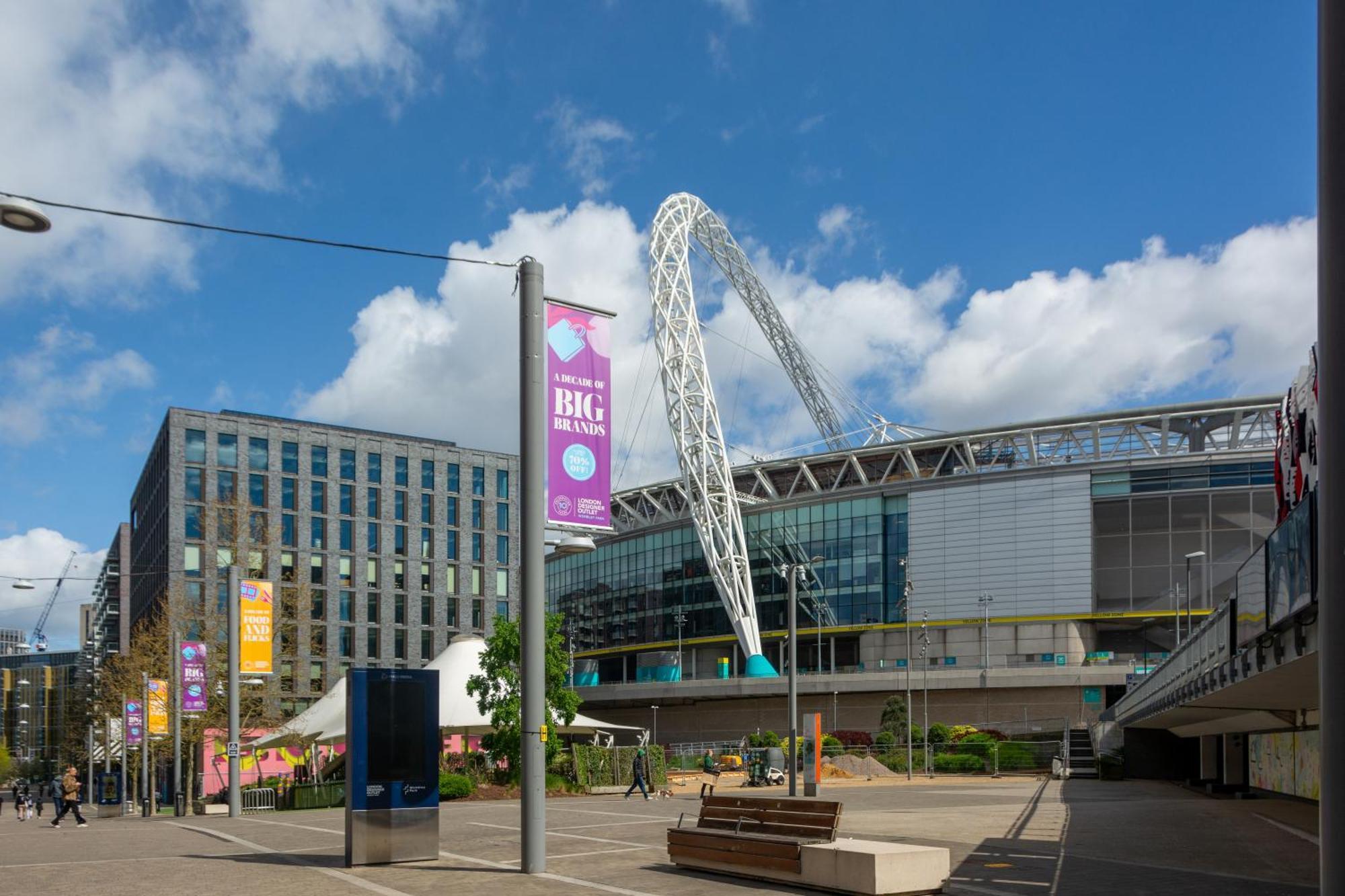Mysquare State-Of-The-Art 1 Bedroom Apartments Near Wembley Park London Eksteriør bilde