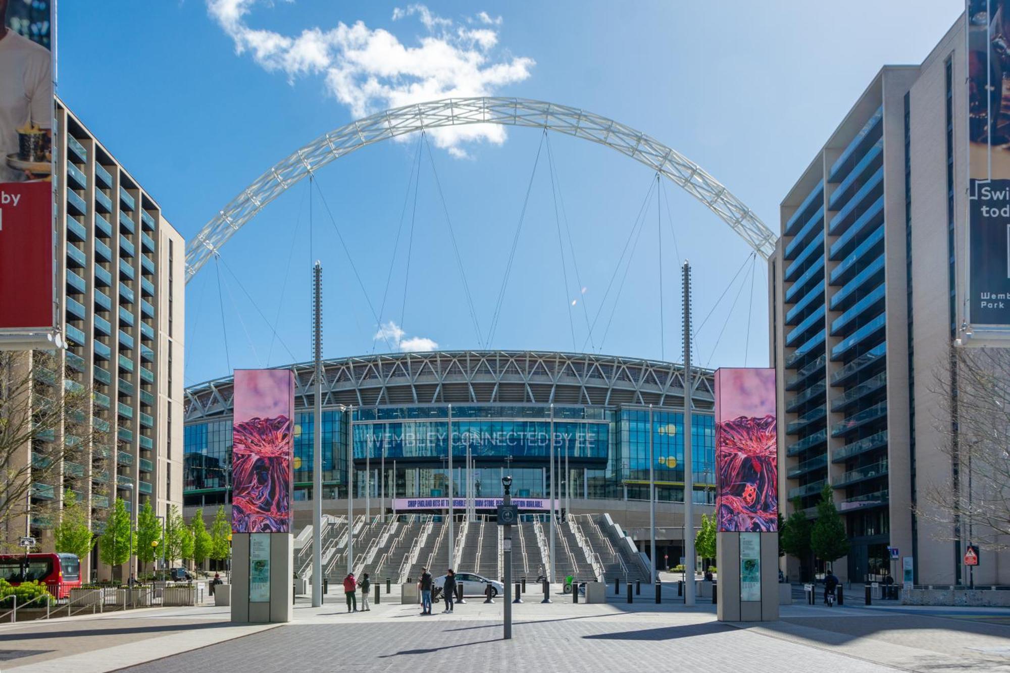 Mysquare State-Of-The-Art 1 Bedroom Apartments Near Wembley Park London Eksteriør bilde