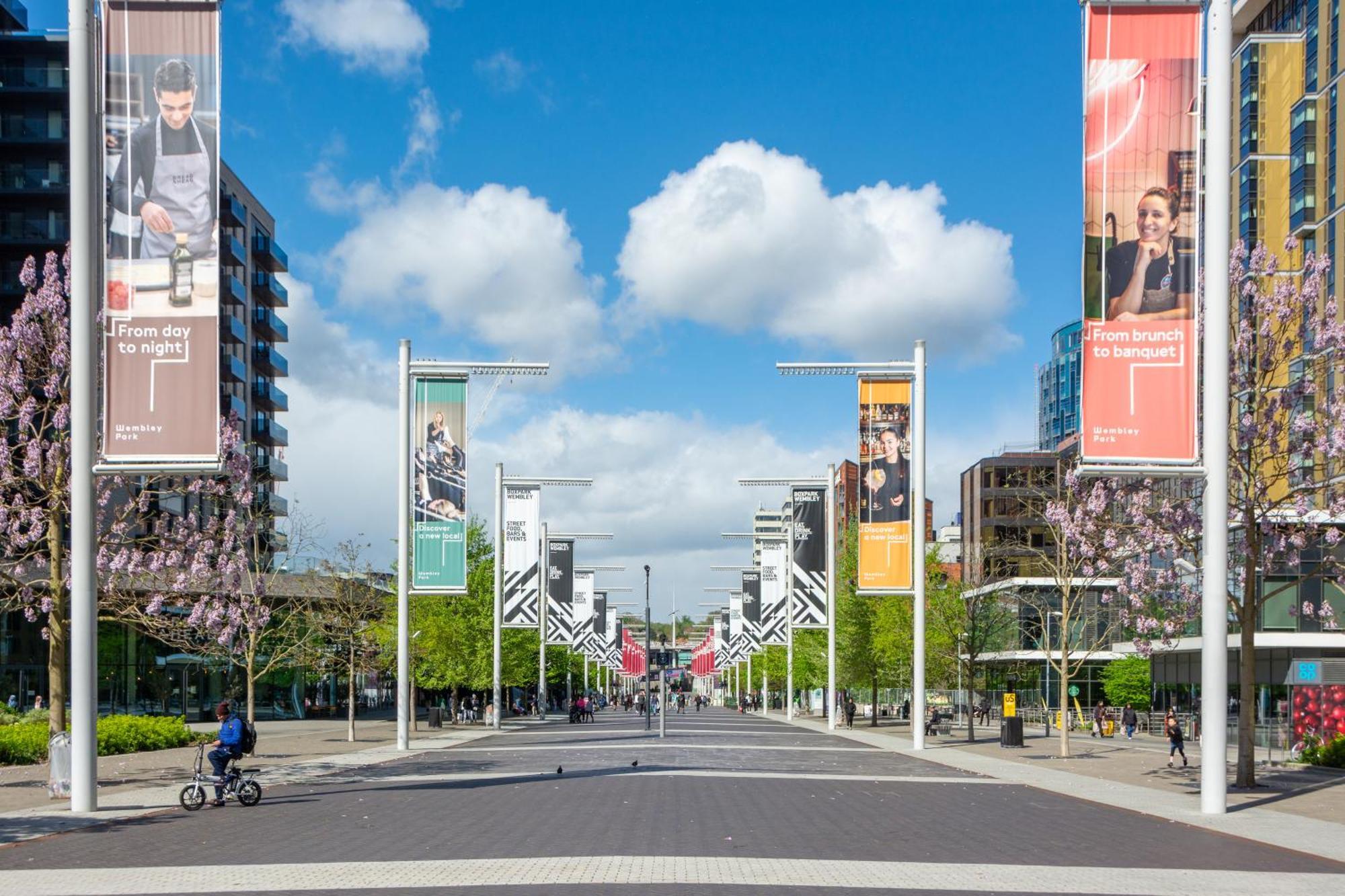 Mysquare State-Of-The-Art 1 Bedroom Apartments Near Wembley Park London Eksteriør bilde