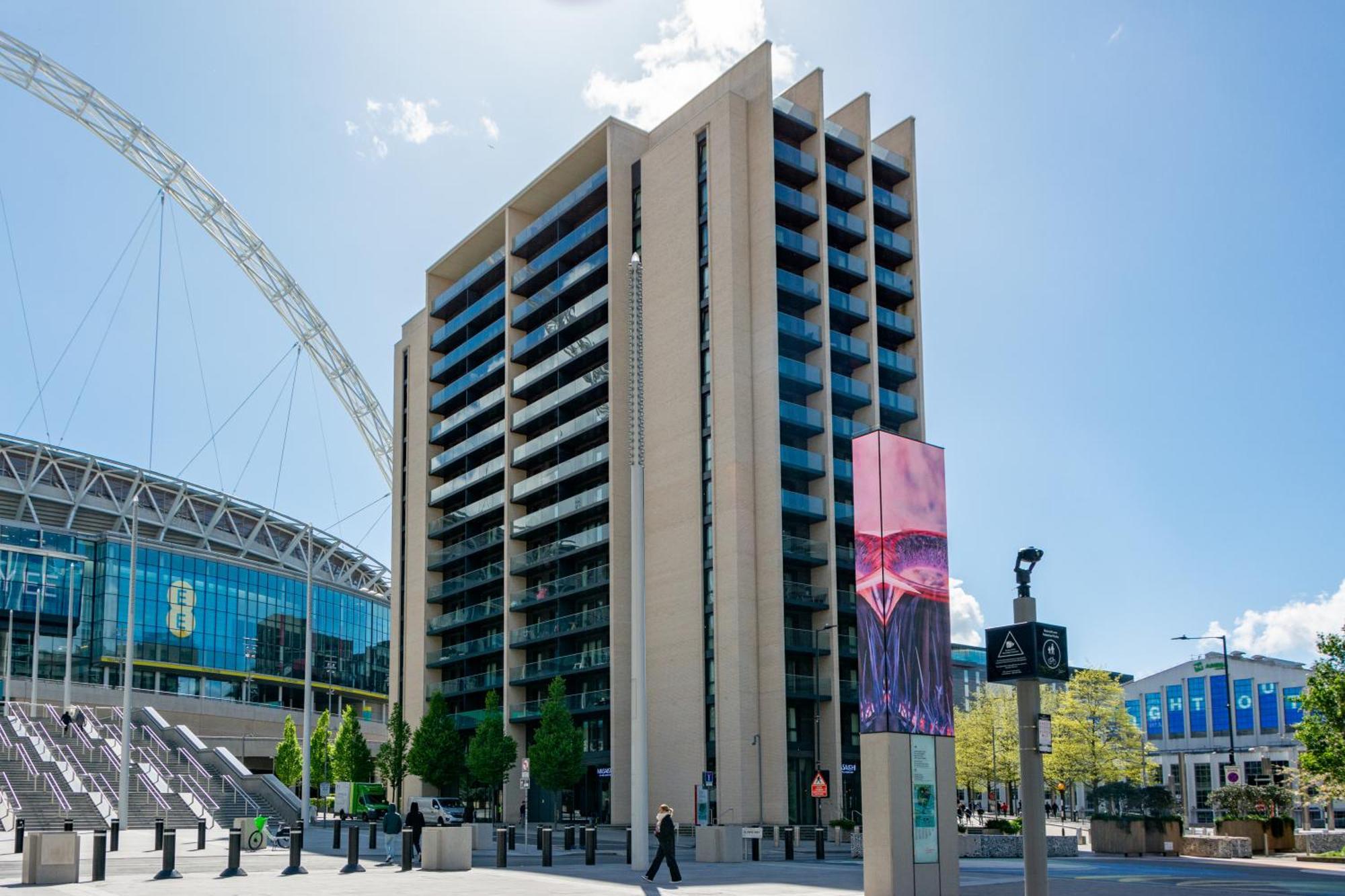 Mysquare State-Of-The-Art 1 Bedroom Apartments Near Wembley Park London Eksteriør bilde