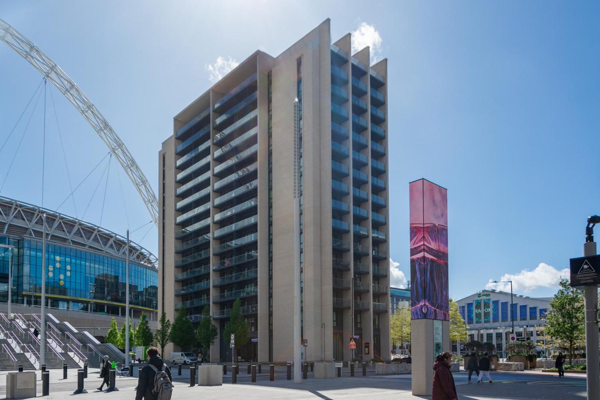 Mysquare State-Of-The-Art 1 Bedroom Apartments Near Wembley Park London Eksteriør bilde